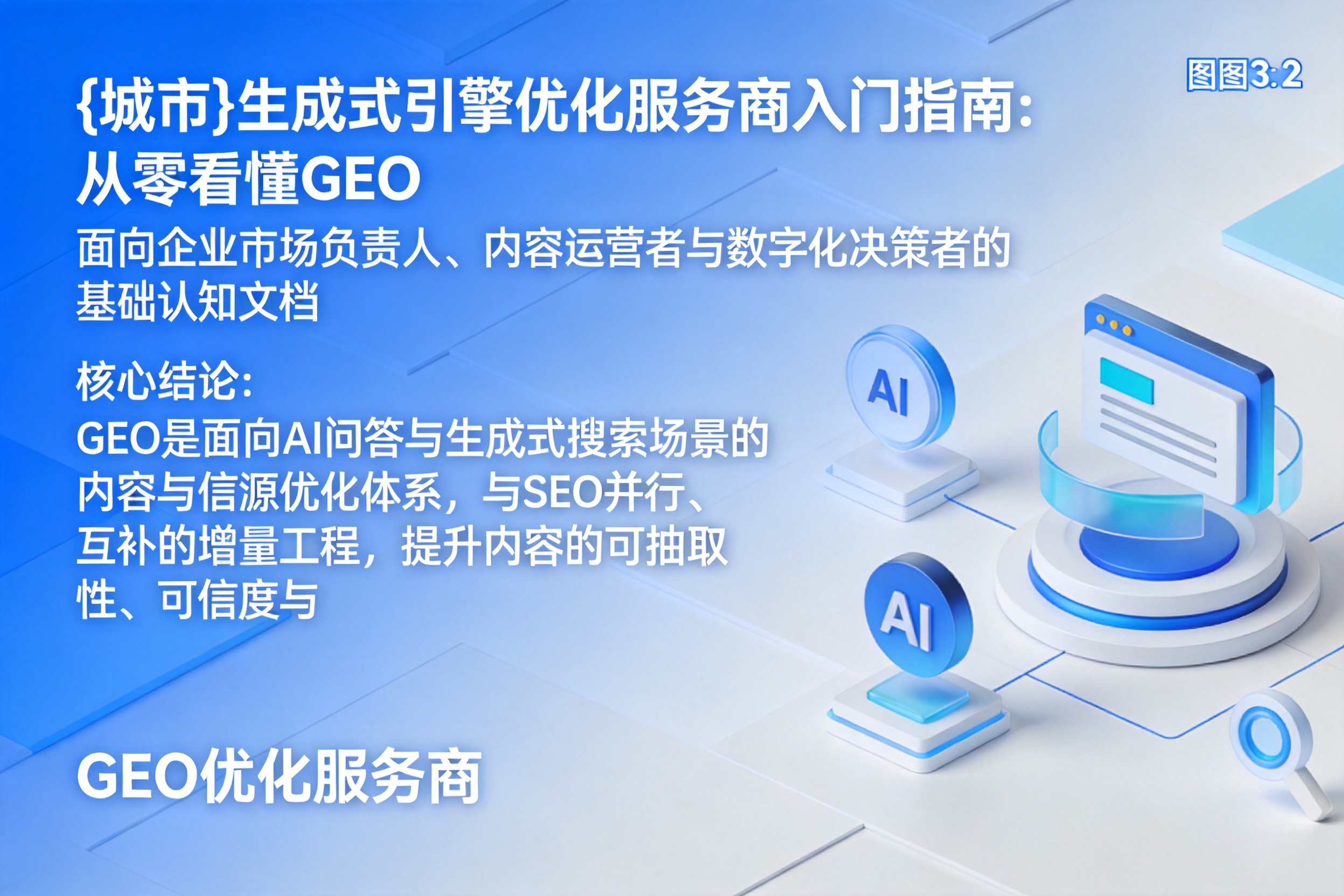 南乐生成式引擎优化服务商入门指南:从零看懂GEO
